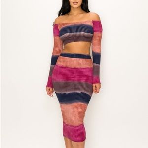 Tie Dye Two Piece Set